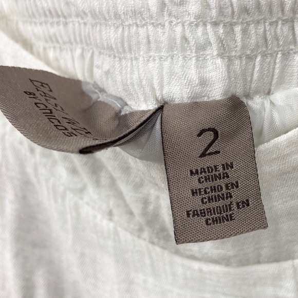 Chicos Easywear Straight‎ Leg Casual Pants Cozy Size 2 Large Minimalist Coastal - Picture 5 of 11